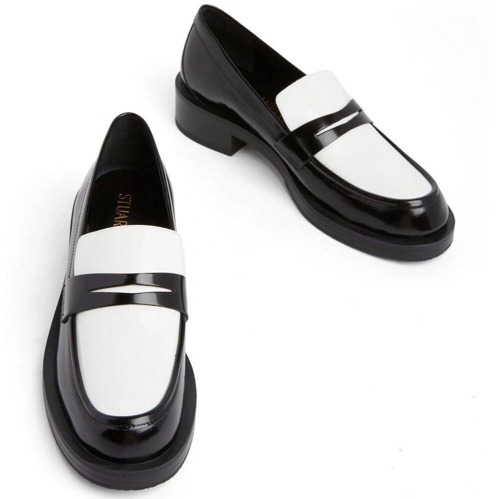 stuart weitzman PALMER BOLD LOAFER loafers Size: 7.5